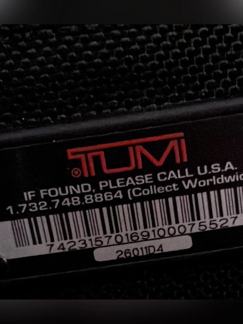 TUMI 26011D4 SLIM PROFILE LAPTOP BRIEFCASE ALPHA GENERATION 4 BALLISTIC NYLON